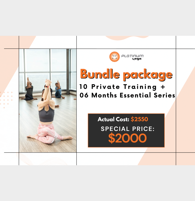 Bundle package 10 Private training +6 months Essential Series