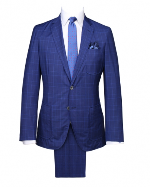 Loro Piana Zero Gravity Cobalt Suit