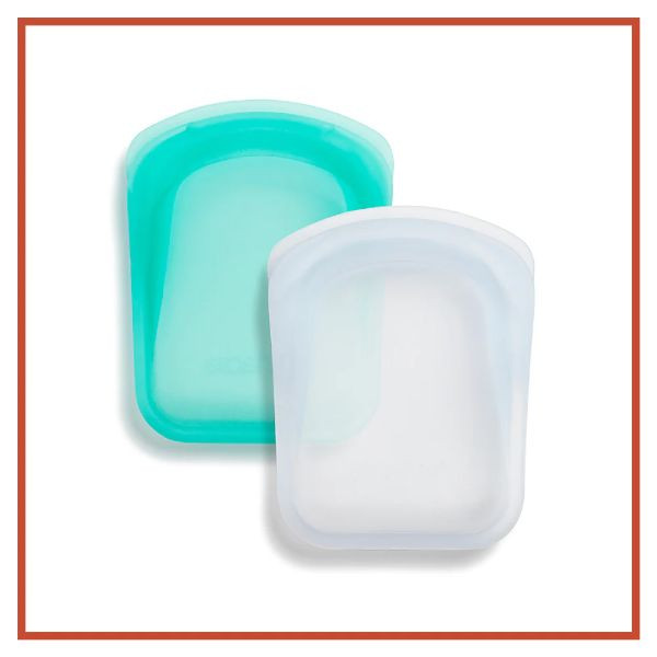 STASHER POCKET - REUSABLE SILICONE BAG 115ML 2 PACK