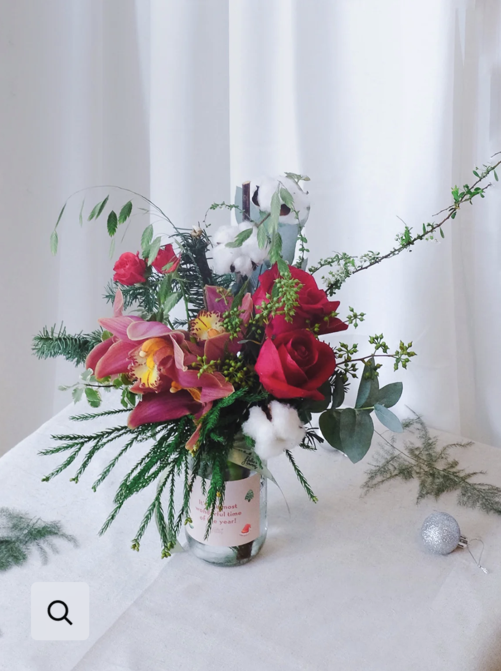 Christmas 23 // Nutcracker - Red Daily Flowers in a Jar!